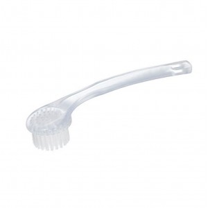 Clear round Nail Dust brush